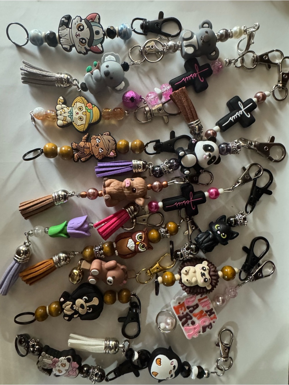 Cute Assorted Kids Character Keychains - Multi-Color - Picture 4 of 5